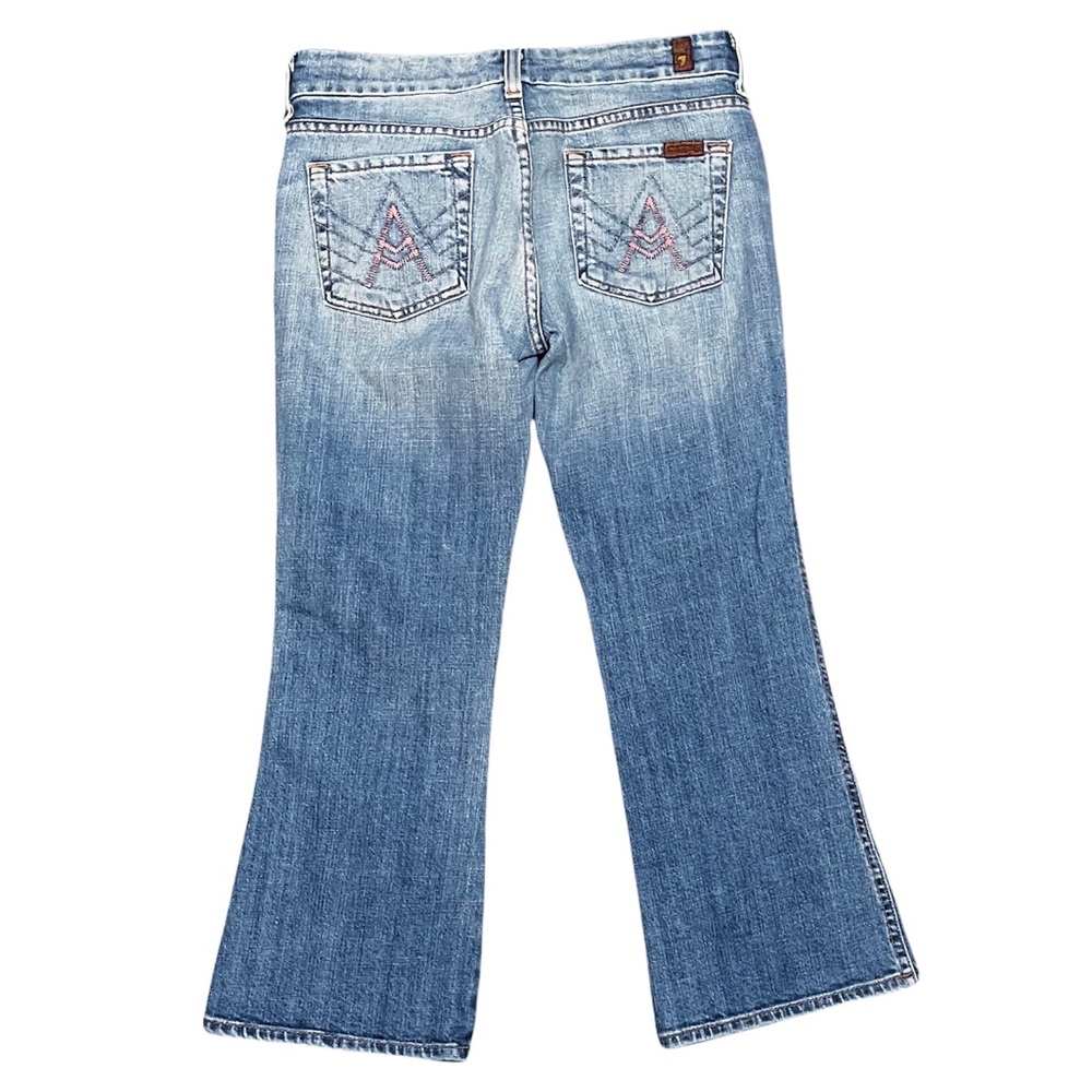 7 For All Mankind Crop Boot Cut A Pocket Jeans
